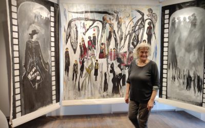 Marie Christine ROY en exposition à la Maison ANDRE BRETON à St Cirq-Lapopie